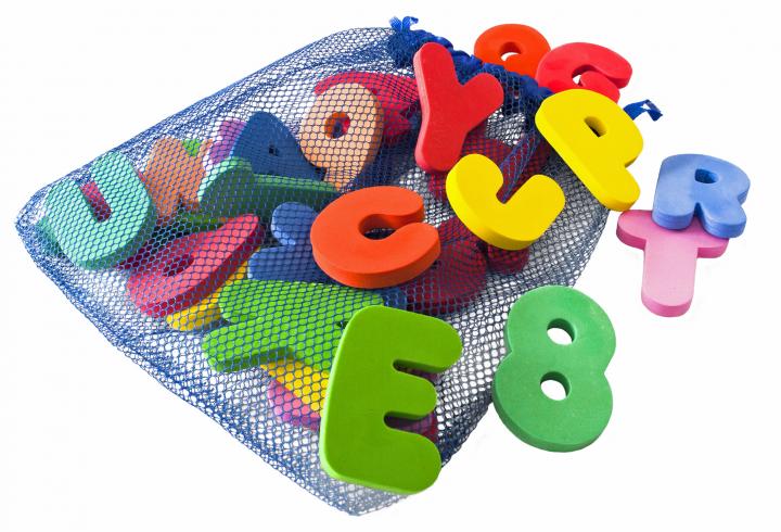 Educational Toys and Bath Toys with Bath Toy Organizer Included for Tidy Storage Non Toxic 44 Piece Set of Foam Bath Letters and Numbers with Shapes Included 