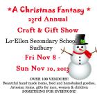 Sudbury Crafts & Gifts Show Kicks-off its 23rd Season with a BANG!