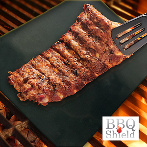 BBQ Shield Grill Mat Ideal Grilling Accessory For Making Best Grilled Side Dish Recipes