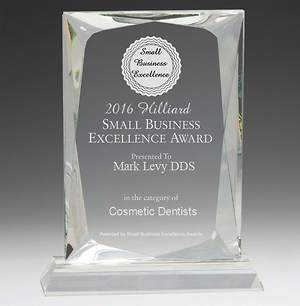Hilliard Ohio Dentist Mark Levy Earns Excellence Award