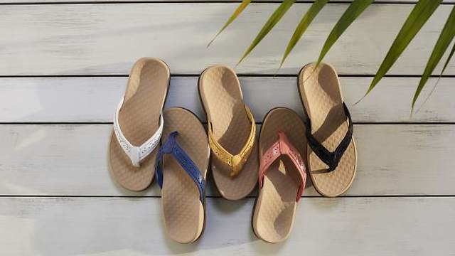 narrow orthotic sandals